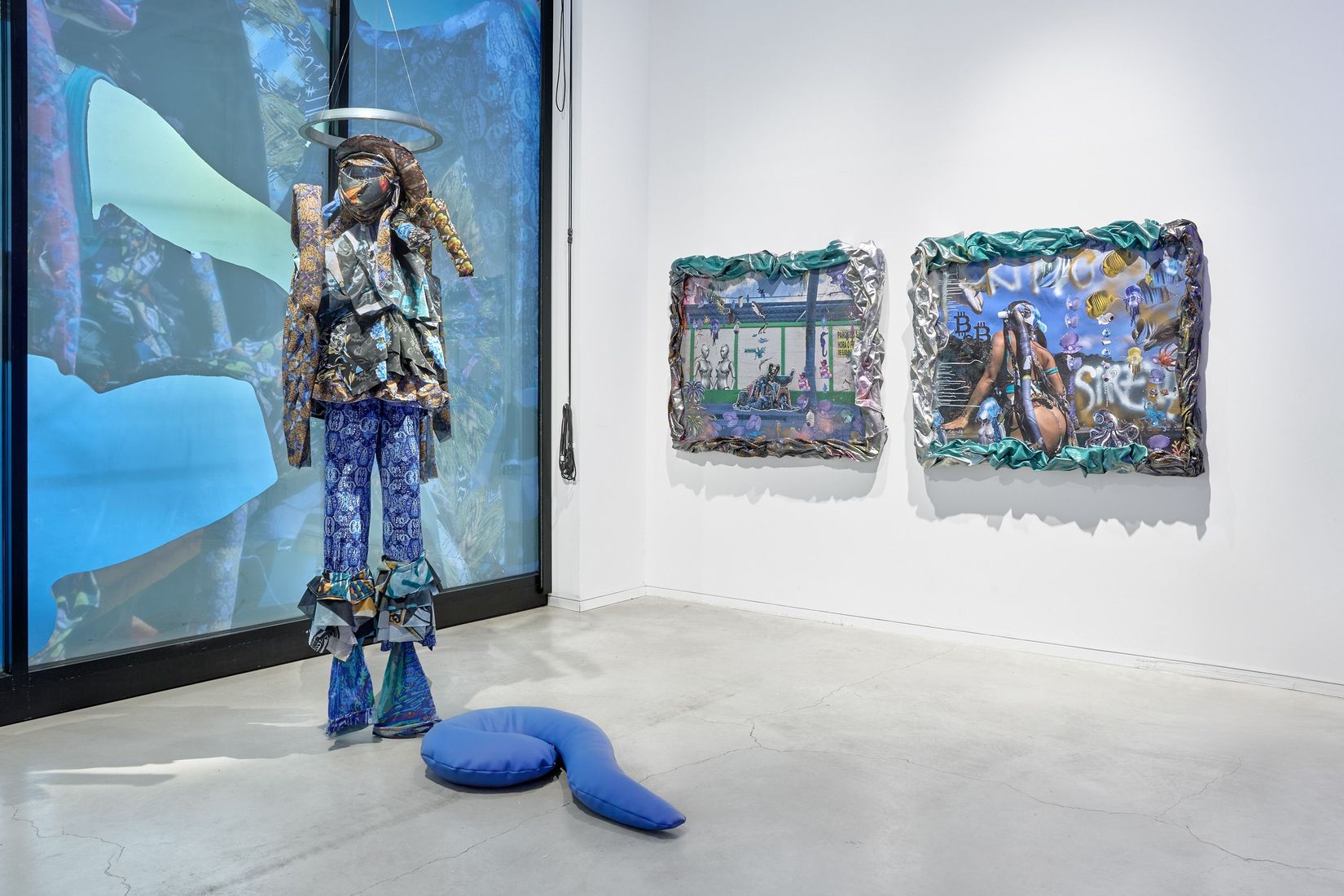 Anna Ehrenstein, Sunny Pfalzer, Lucy Tomasino et Alexa Evangelista, <i>Cripto Sirenas</i>. Photo : Marc Tatti